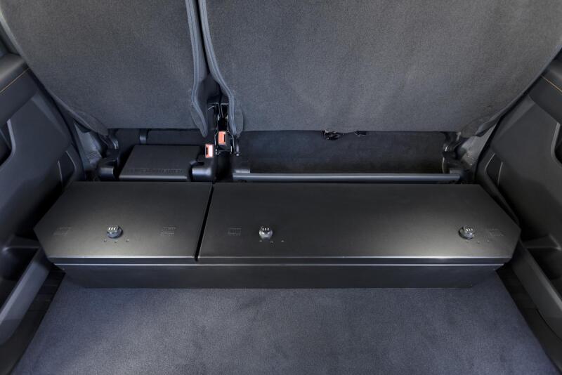 Tuffy Products Underseat Lockbox with Combo Lock for Ford F-150 and Super Duty Crew Cabs