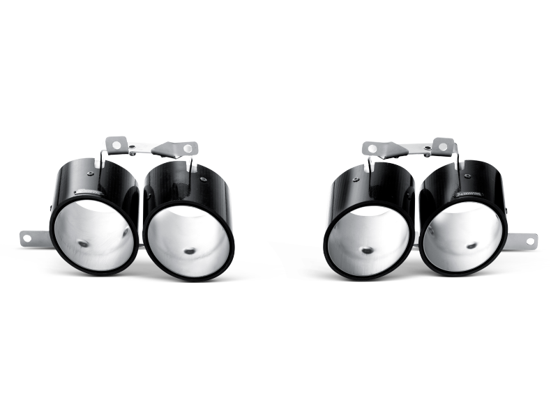 Akrapovic Carbon Tail Pipe Set for Lamborghini Gallardo LP 550-2 Coupe (2009-2014)