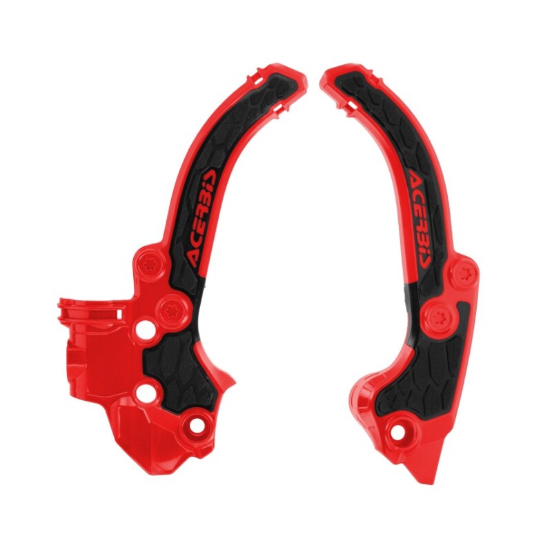 Acerbis 2024 KTM SX50 X-Grip Frame Guard - Red/Black for KTM SX50