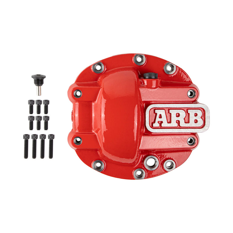 ARB Differential Cover D30 for Jeep Wrangler 1988-1995 – Red, High-Strength Nodular Iron