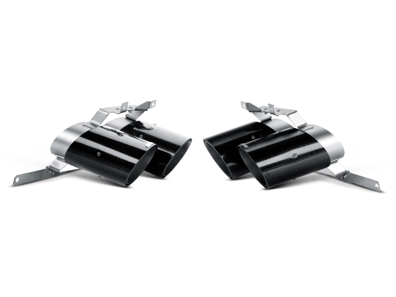 Akrapovic Carbon Tail Pipe Set for Lamborghini Gallardo LP 550-2 Coupe (2009-2014)