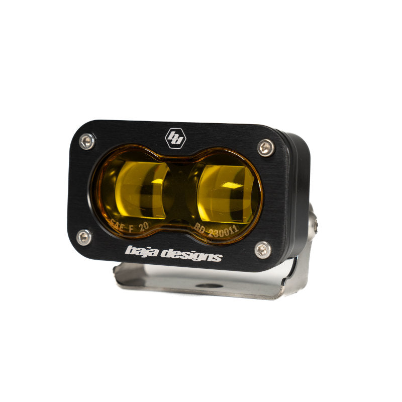 Baja Designs 21-22 Ford Bronco S2 SAE Sportsmen Fog Light Kit with Upfitter - Amber