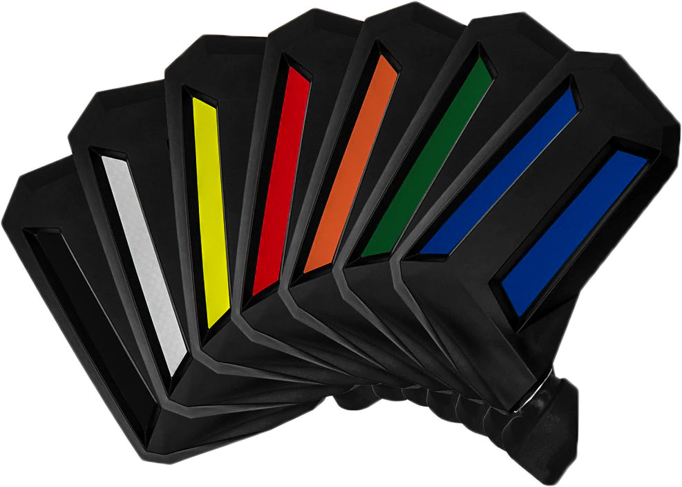 SPIKE Side Mirrors 1.825 - 2.0 Inch Fitment with Adjustable Folding and Wide Viewing Surface