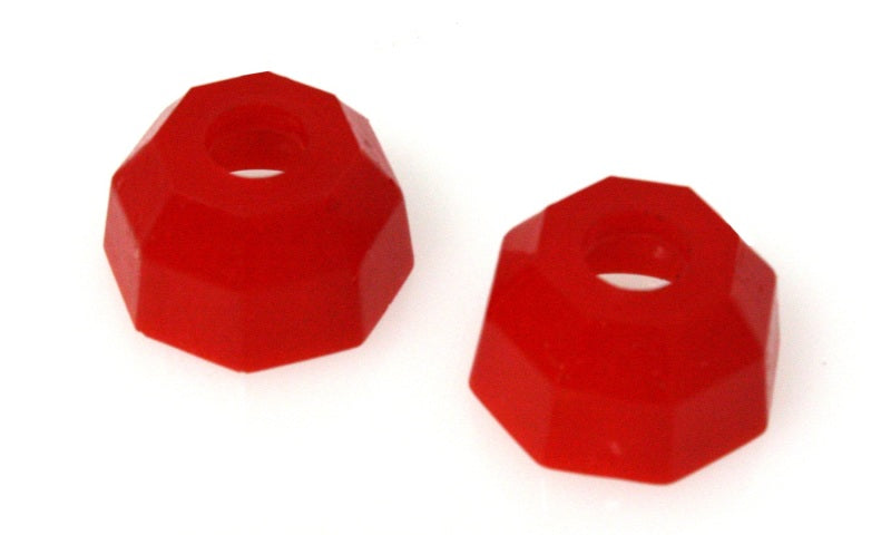 Energy Suspension Hyper-Flex Red Tie Rod Dust Boot for Honda Civic (Fits 1989-1991 Models) - Octagon Style, 2 Pack