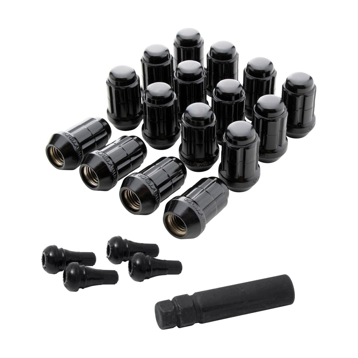 UTV Lug Nuts Installation Kit M10×1.25 (Black) | Gorilla Automotive