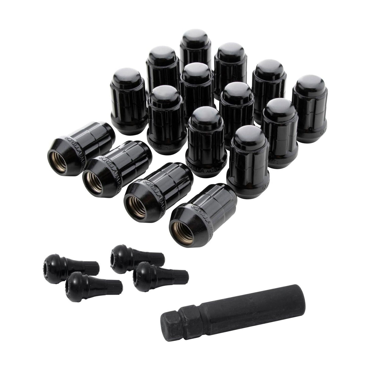 UTV Lug Nuts Installation Kit M10×1.25 (Black) | Gorilla Automotive