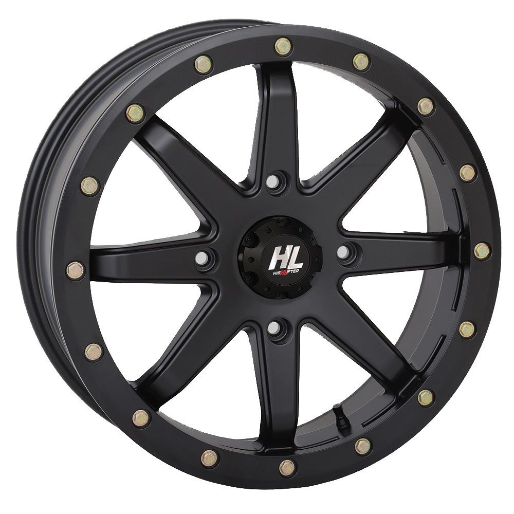 HL9 Beadlock Wheel (Matte Black) (GARAGE SALE) | High Lifter