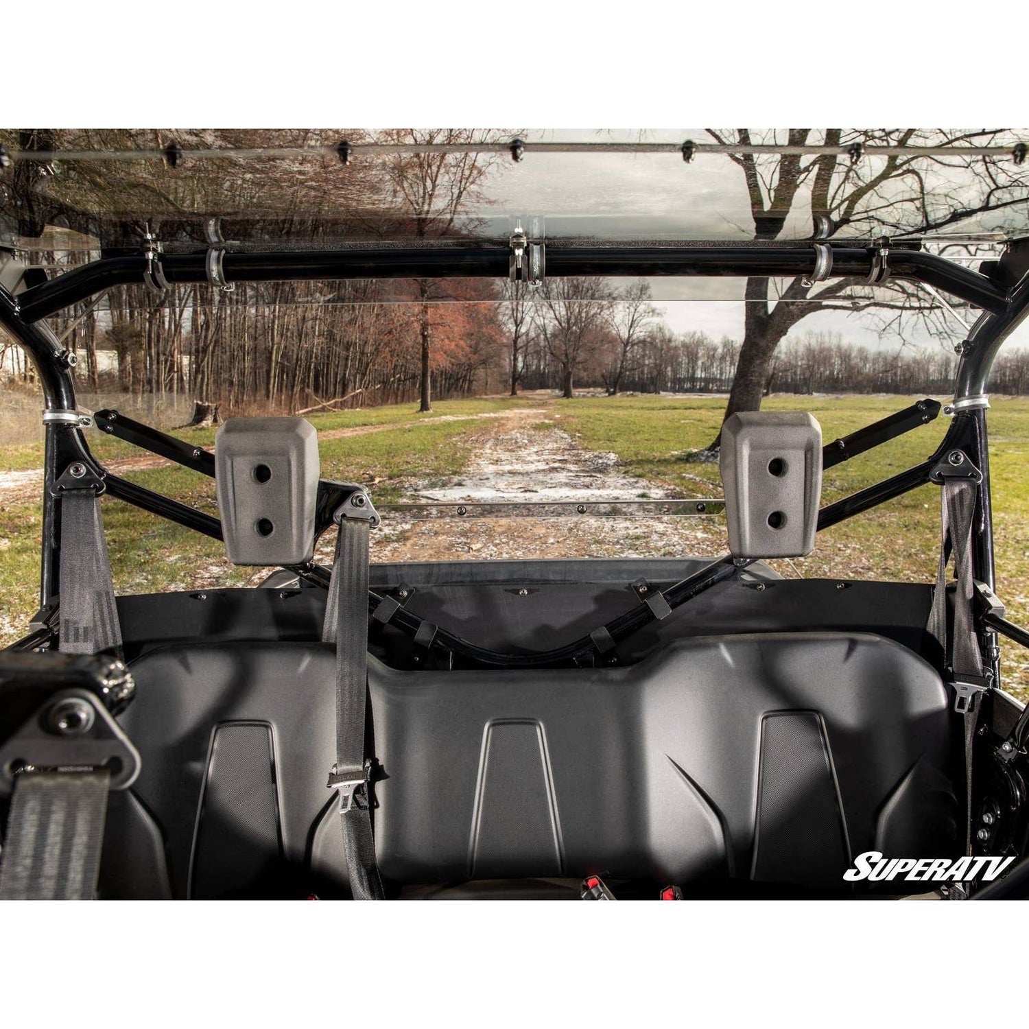 Honda Pioneer 1000-6 Rear Windshield | SuperATV