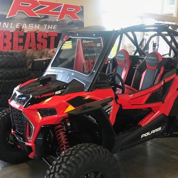 Polaris RZR Turbo S Front Windshield | Dirt Warrior Accessories