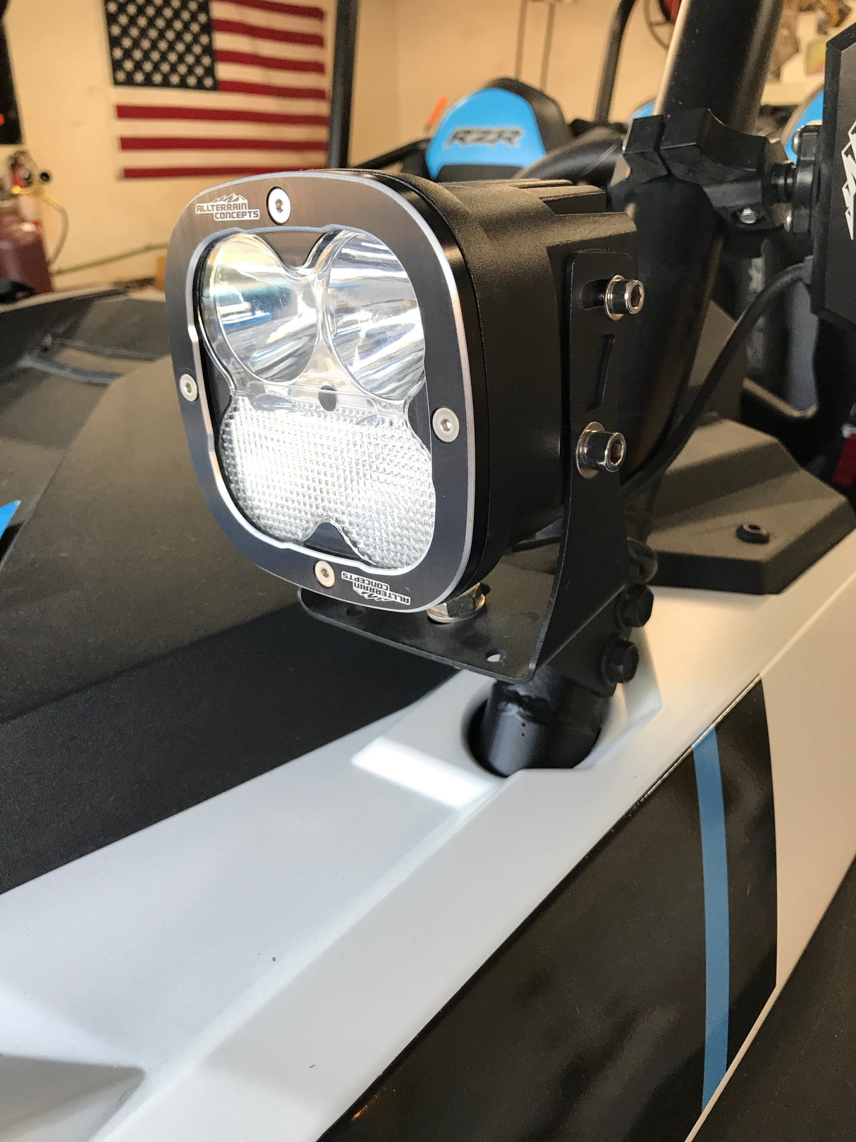 Polaris RZR XP A Pillar bracket