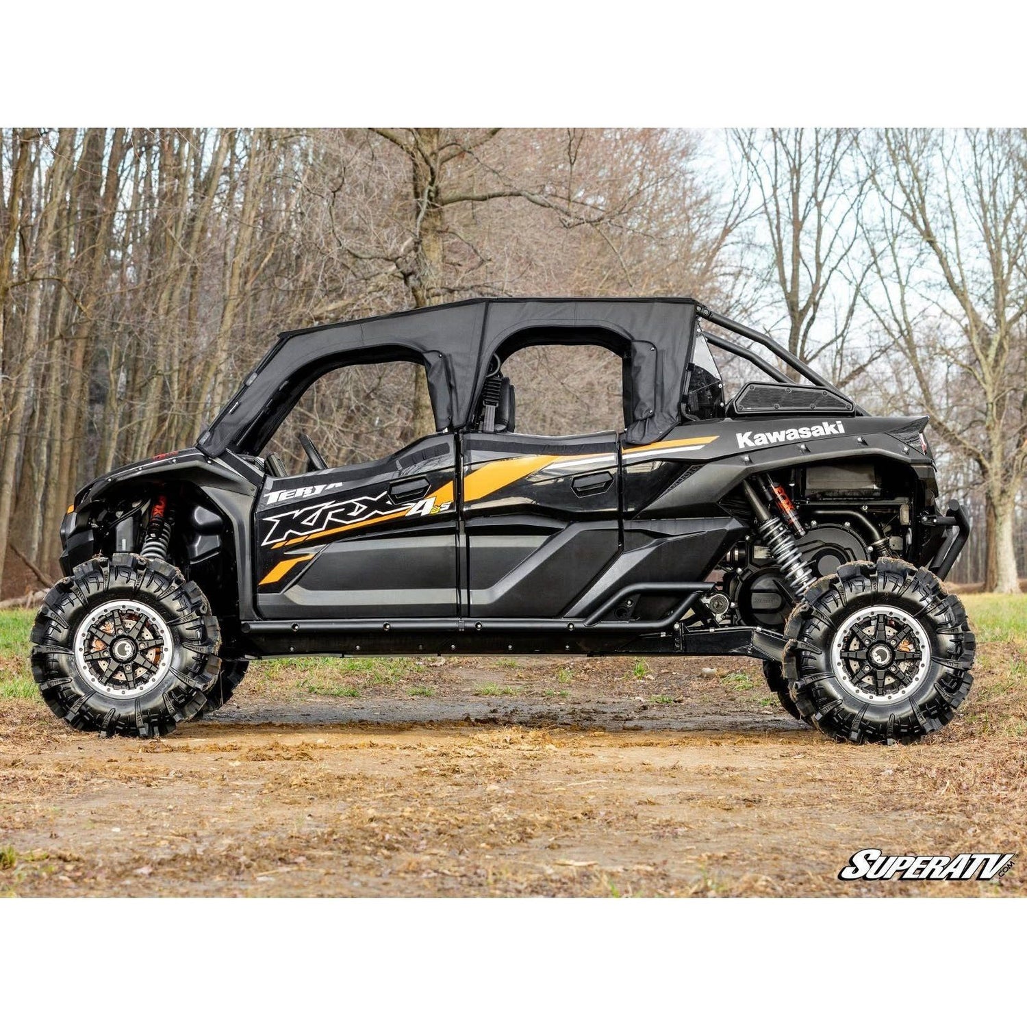 Kawasaki KRX 4 Heavy Duty Nerf Bars | SuperATV