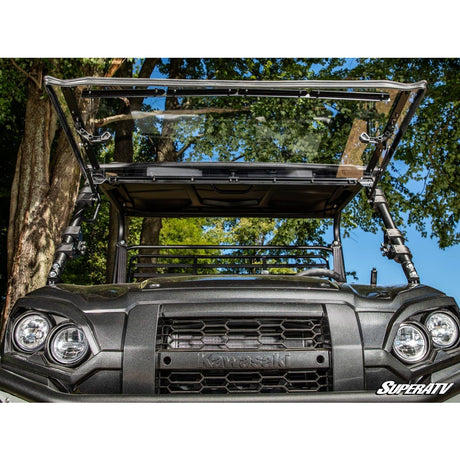 Kawasaki Mule Pro Scratch Resistant Flip Windshield | SuperATV