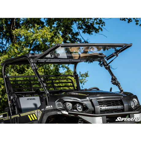 Kawasaki Mule Pro Scratch Resistant Flip Windshield | SuperATV