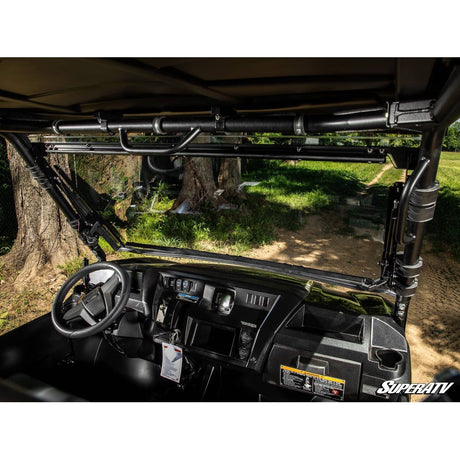 Kawasaki Mule Pro Scratch Resistant Flip Windshield | SuperATV