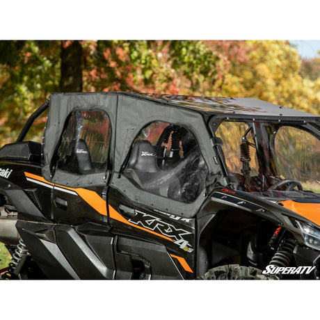 Kawasaki KRX 4 Primal Soft Cab Enclosure Upper Doors | SuperATV