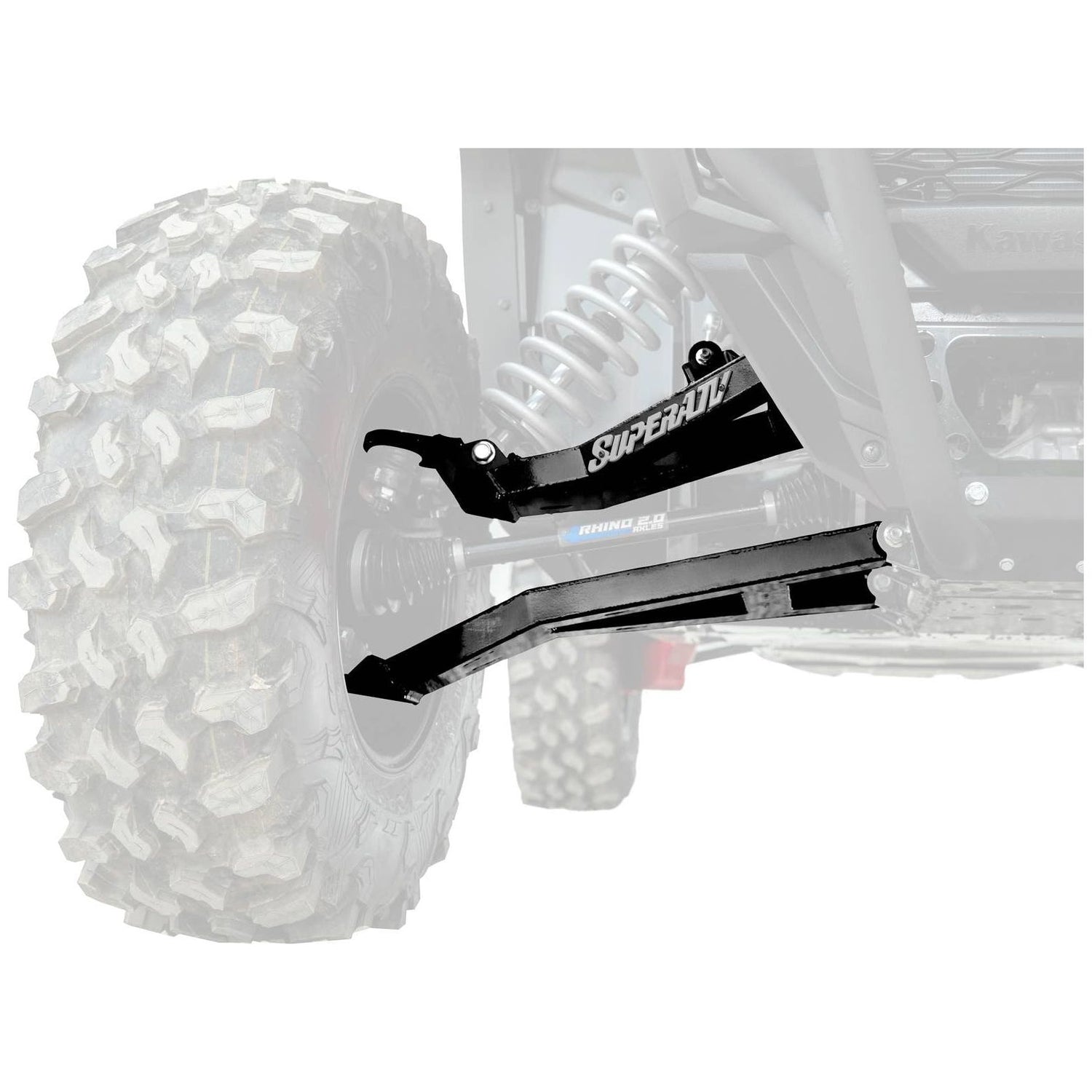 Kawasaki KRX 1.5" Forward Offset Boxed A-Arms | SuperATV