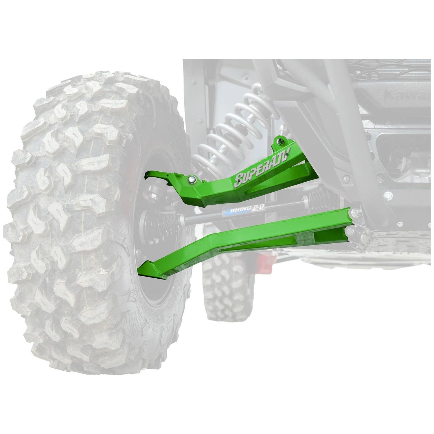 Kawasaki KRX 1.5" Forward Offset Boxed A-Arms | SuperATV