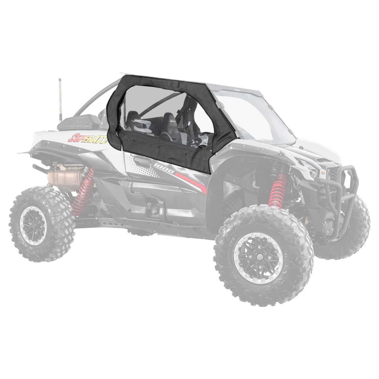 Kawasaki KRX Primal Soft Cab Enclosure Upper Doors | SuperATV