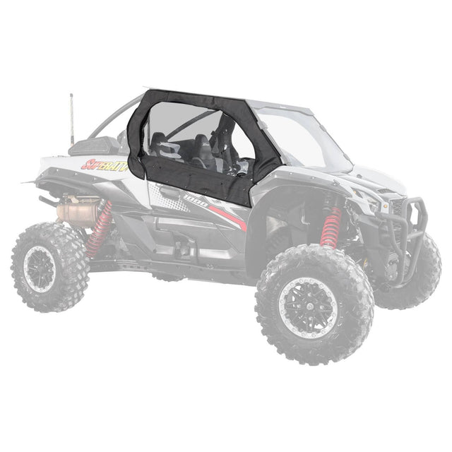Kawasaki KRX Primal Soft Cab Enclosure Upper Doors | SuperATV
