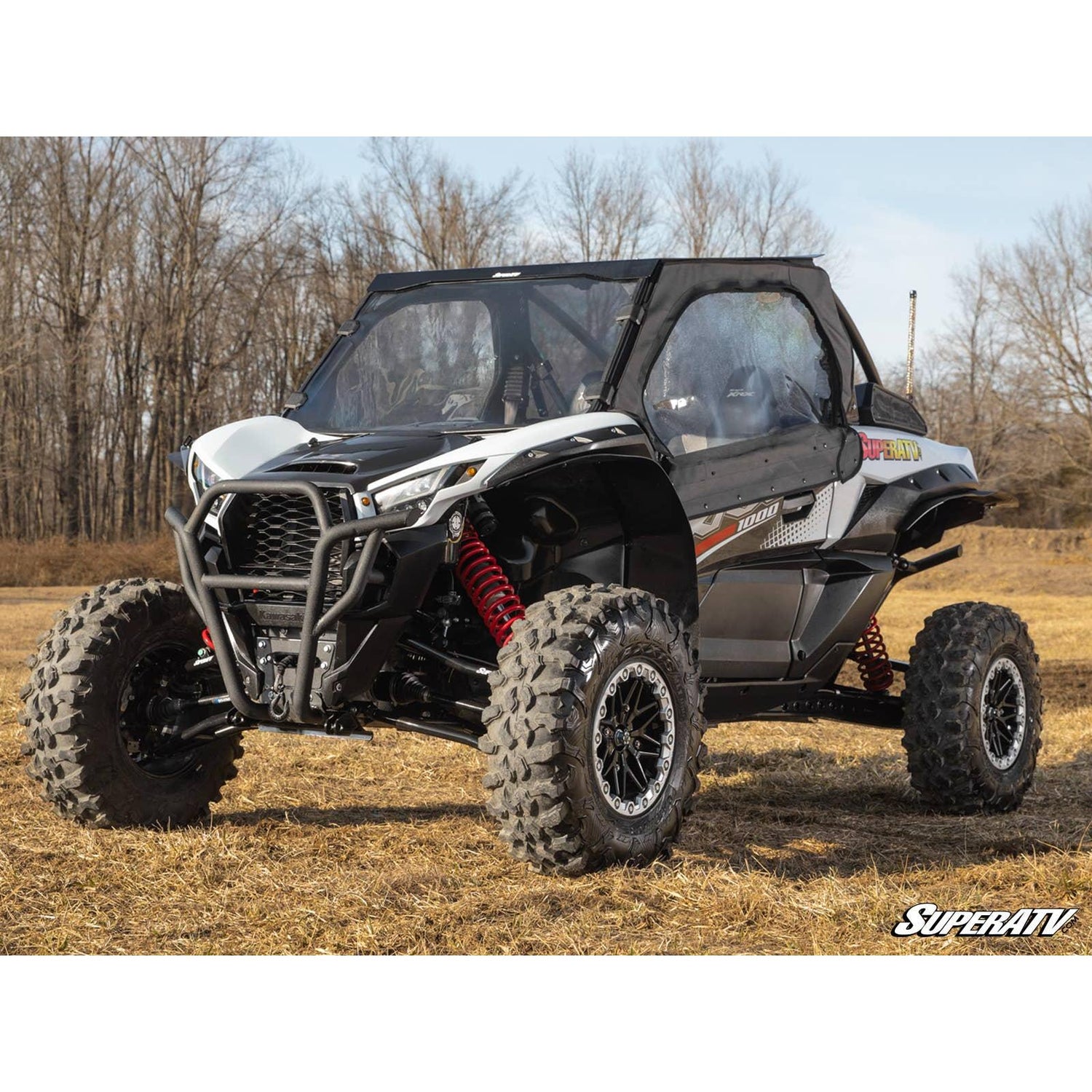 Kawasaki KRX Primal Soft Cab Enclosure Upper Doors | SuperATV