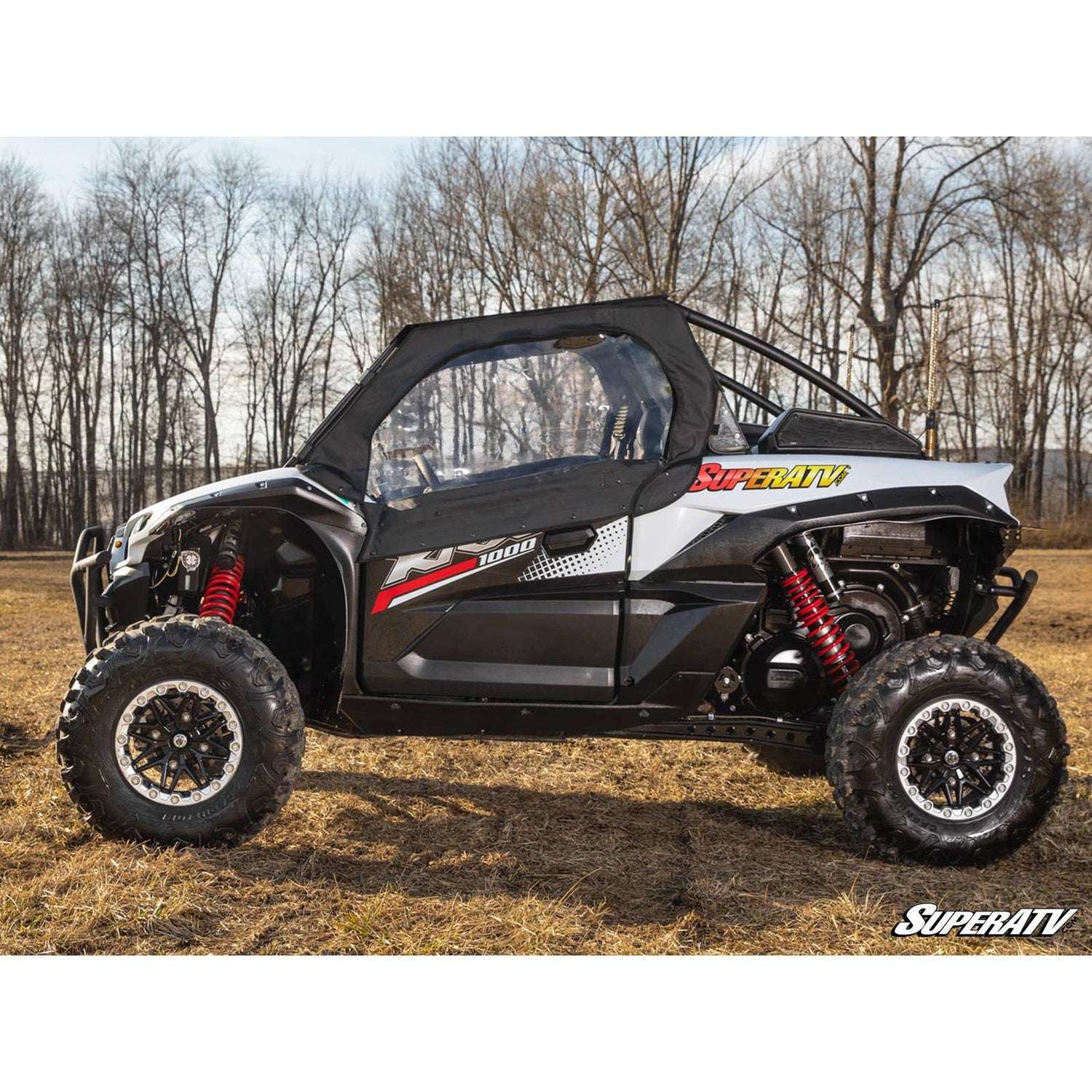 Kawasaki KRX Primal Soft Cab Enclosure Upper Doors | SuperATV