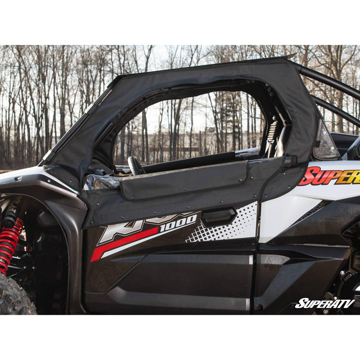 Kawasaki KRX Primal Soft Cab Enclosure Upper Doors | SuperATV