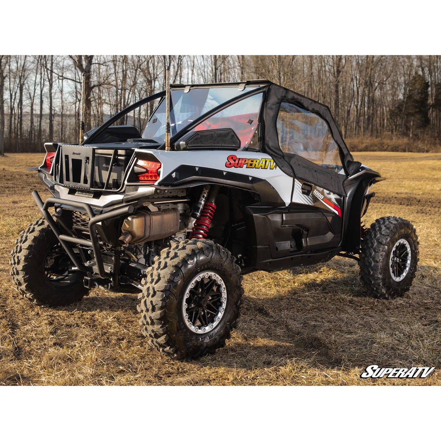 Kawasaki KRX Primal Soft Cab Enclosure Upper Doors | SuperATV