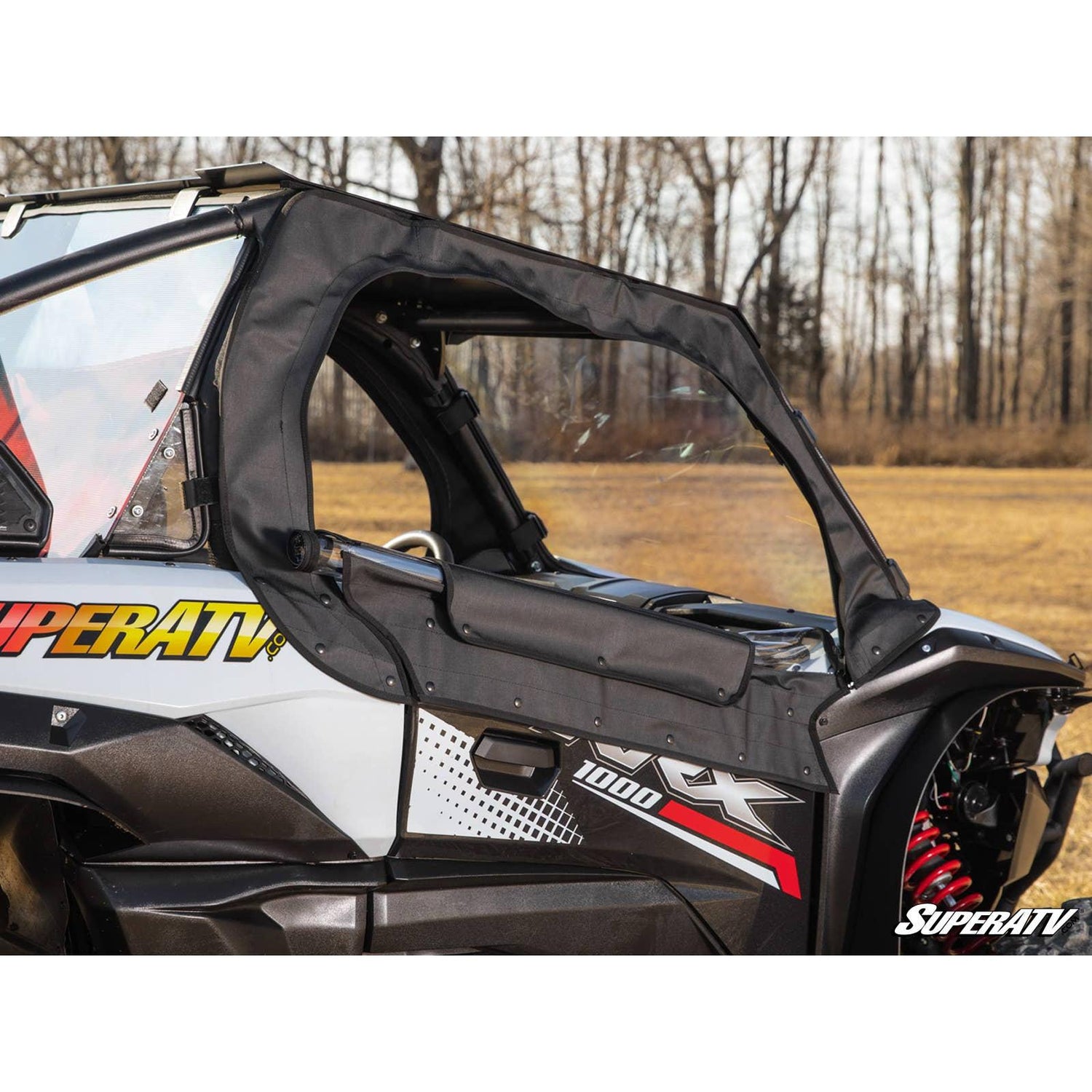 Kawasaki KRX Primal Soft Cab Enclosure Upper Doors | SuperATV