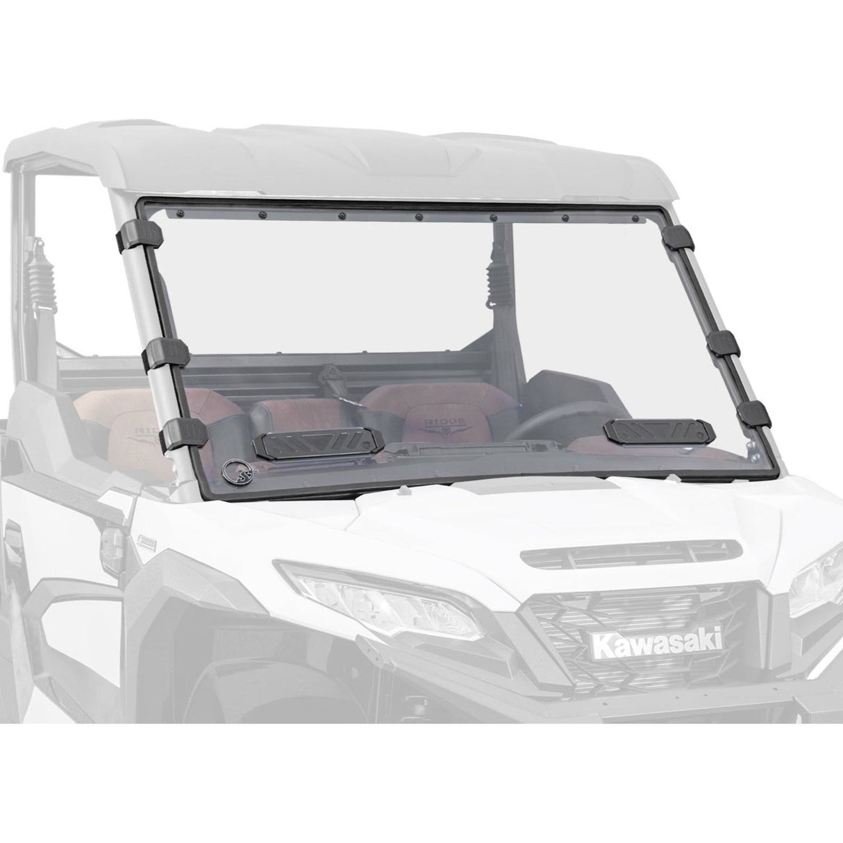 Kawasaki Ridge Scratch Resistant Vented Full Windshield | SuperATV