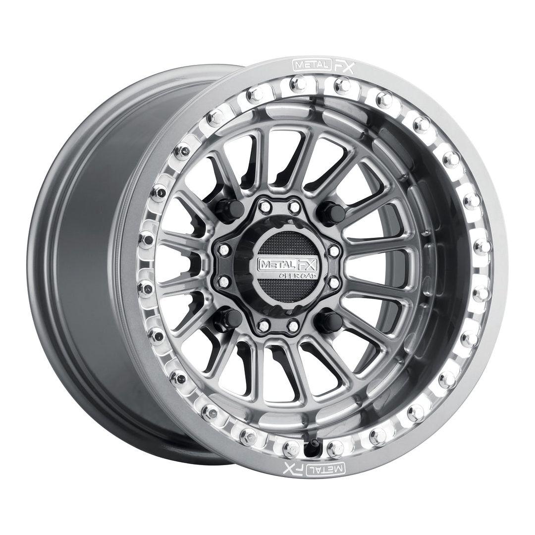 Delta Beadlock Wheel (Gunmetal Contrast Cut) | Metal FX Offroad