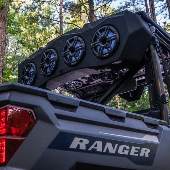 Polaris Ranger (2018+) Rear Audio Cap | Rockford Fosgate