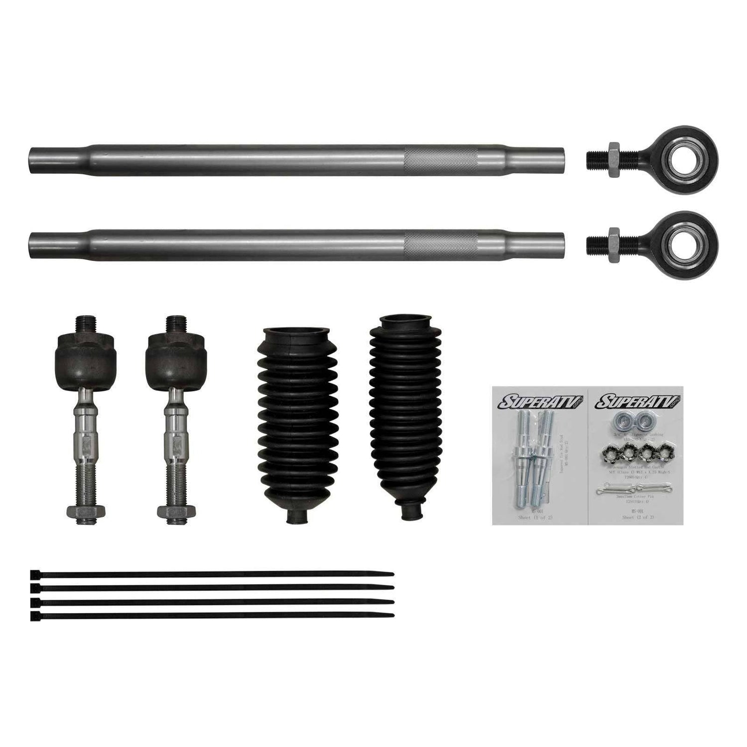 Polaris RZR XP 1000 Heavy Duty Swaged Tie Rod Kit | SuperATV