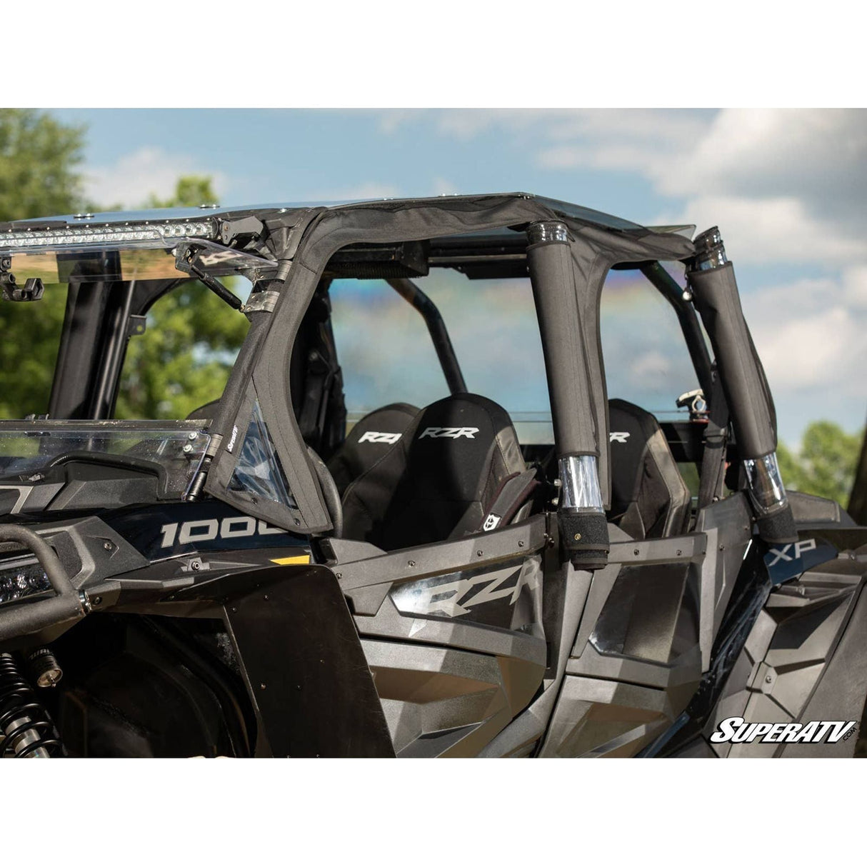 Polaris RZR XP 4 1000 Primal Soft Cab Enclosure Upper Doors | SuperATV