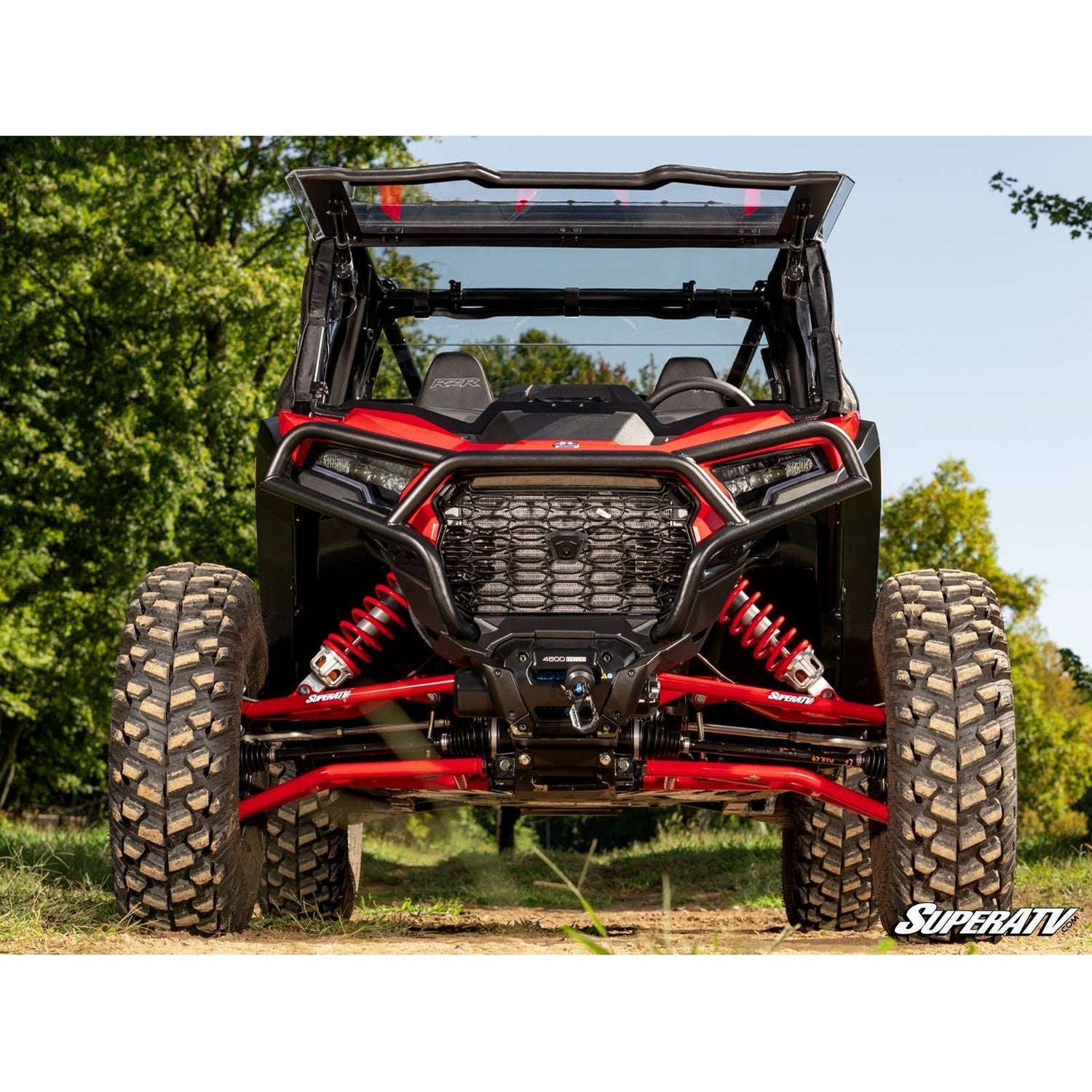 Polaris RZR XP MaxDrive Power Flip Windshield | SuperATV