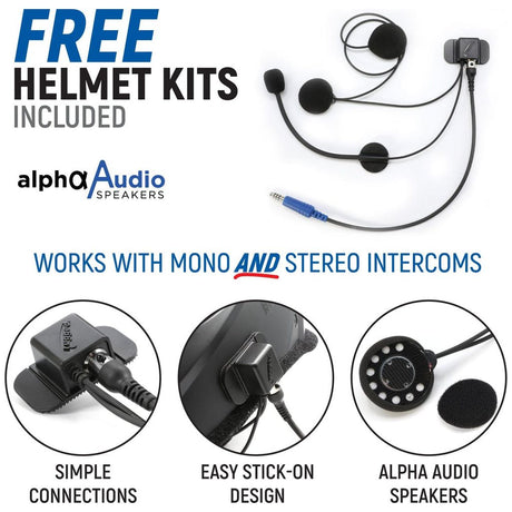 Kawasaki KRX Complete Communication Kit | Rugged Radios