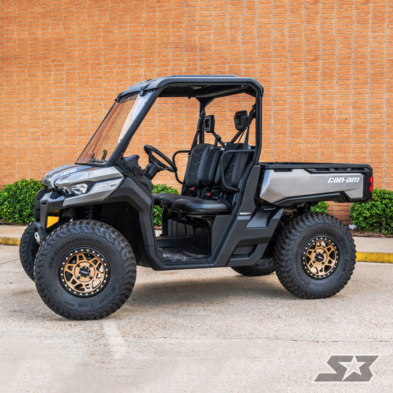 Can Am Defender +2" Forward High Clearance A-Arm Kit