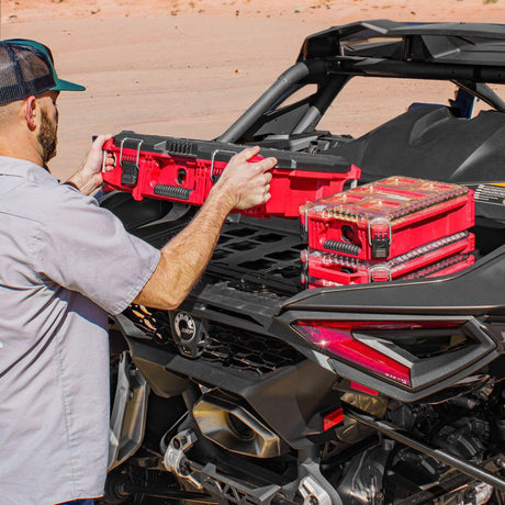 Can Am Maverick R Milwaukee Packout Bed Mount | S3 Power Sports
