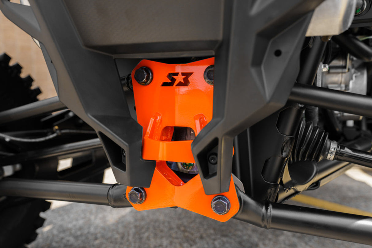 Polaris RZR Pro S Double Shear Radius Rod Pull Plate