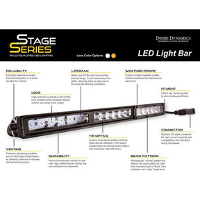 Stage Series 6" Light Bars (Pair) | Diode Dynamics