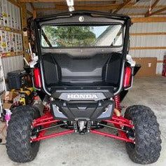 Honda Talon (2-Seat) Rear Windshield | Dirt Warrior Accessories