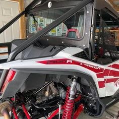 Honda Talon (2-Seat) Rear Windshield | Dirt Warrior Accessories