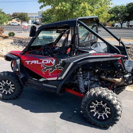 Honda Talon (2-Seat) Rear Windshield | Dirt Warrior Accessories