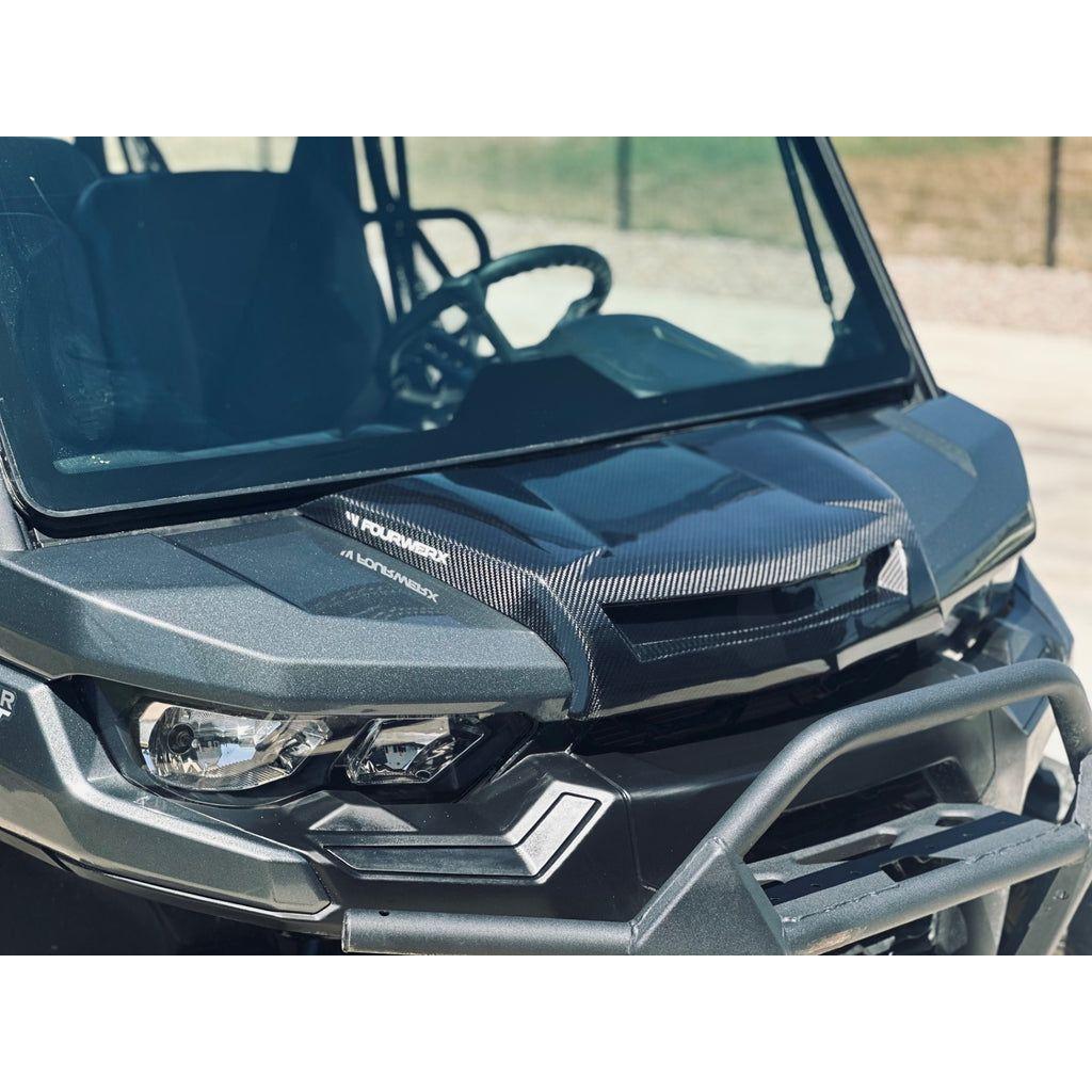 Can Am Defender Carbon Fiber Hood | FourWerx