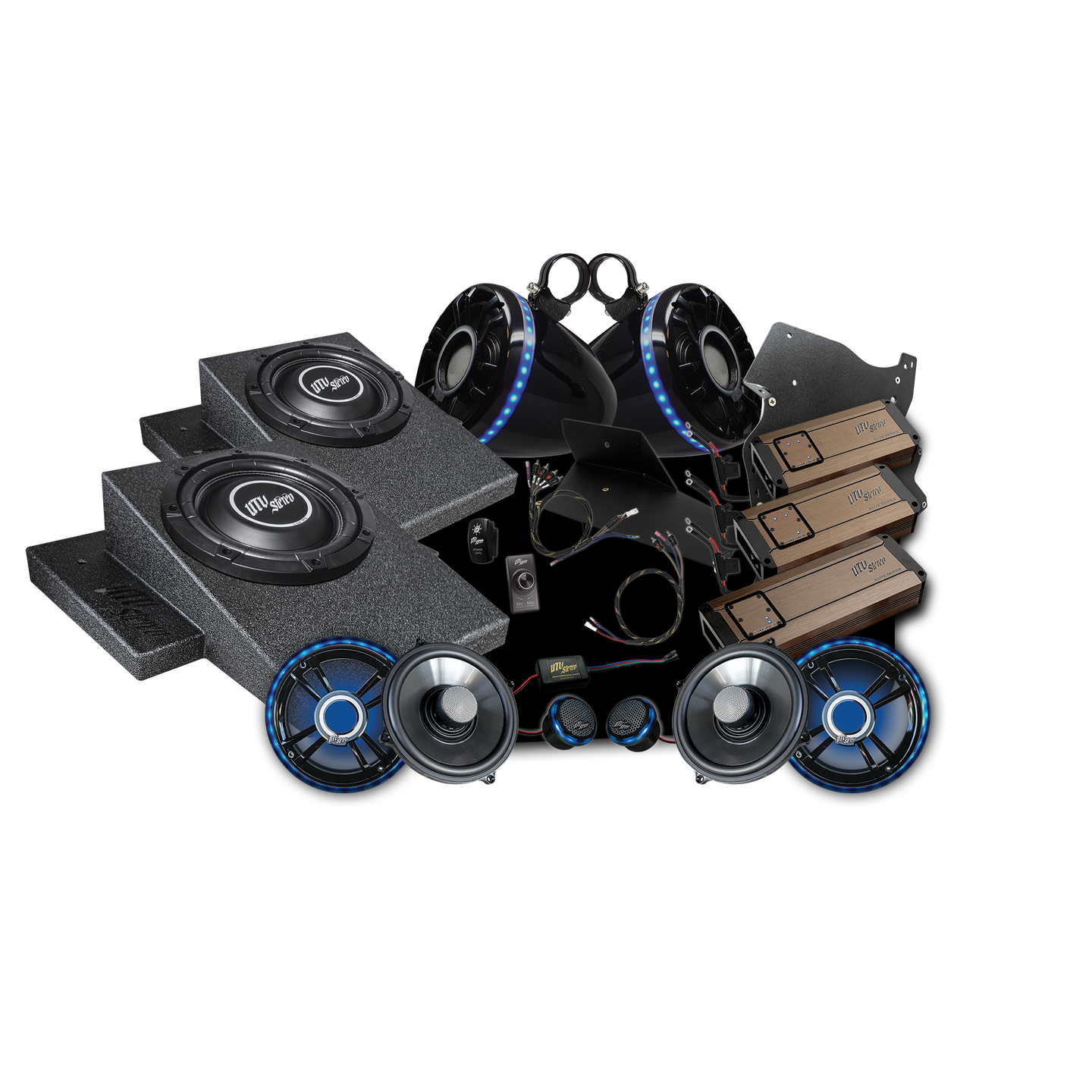 Can Am Maverick R Stage 8 Elite Series Stereo Kit | UTV Stereo