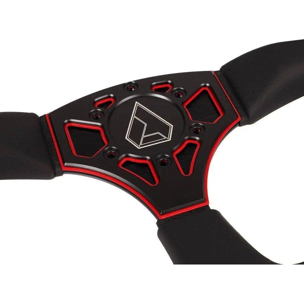 350R Leather UTV Steering Wheel | Assault Industries