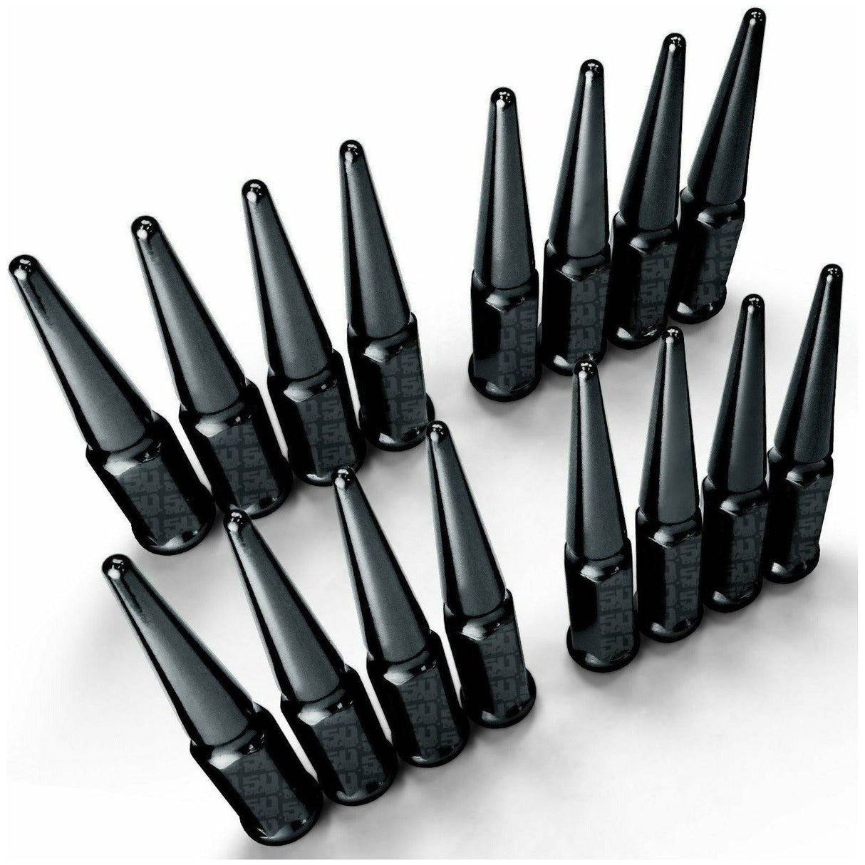 3/8-24 Extended Spike Lug Nuts | 50 Caliber Racing
