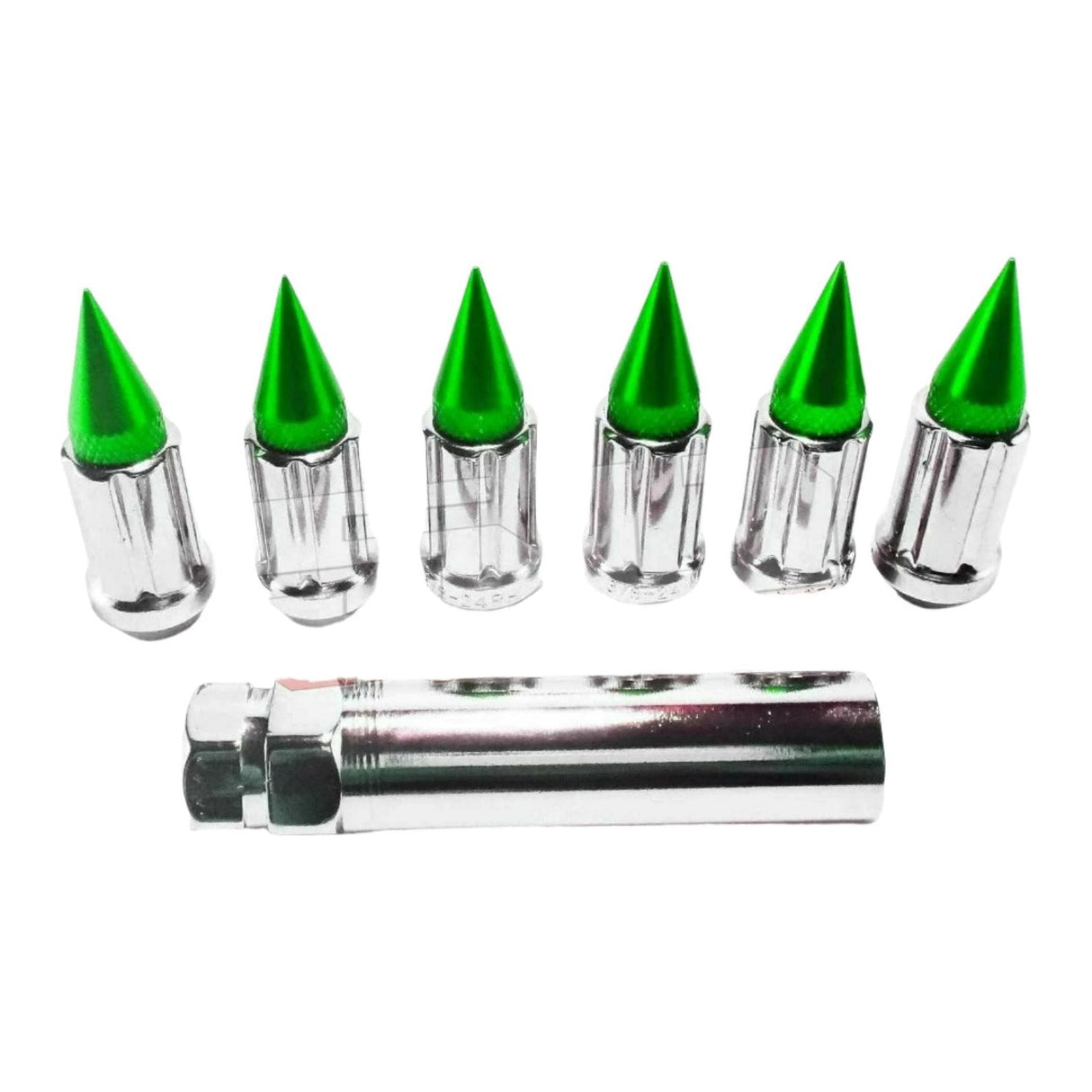 3/8 x 24 Spiked Lug Nuts (16 Pack) | 50 Caliber Racing