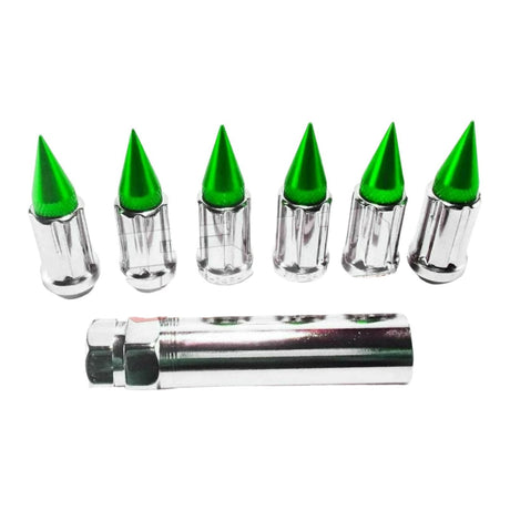 3/8 x 24 Spiked Lug Nuts (16 Pack) | 50 Caliber Racing