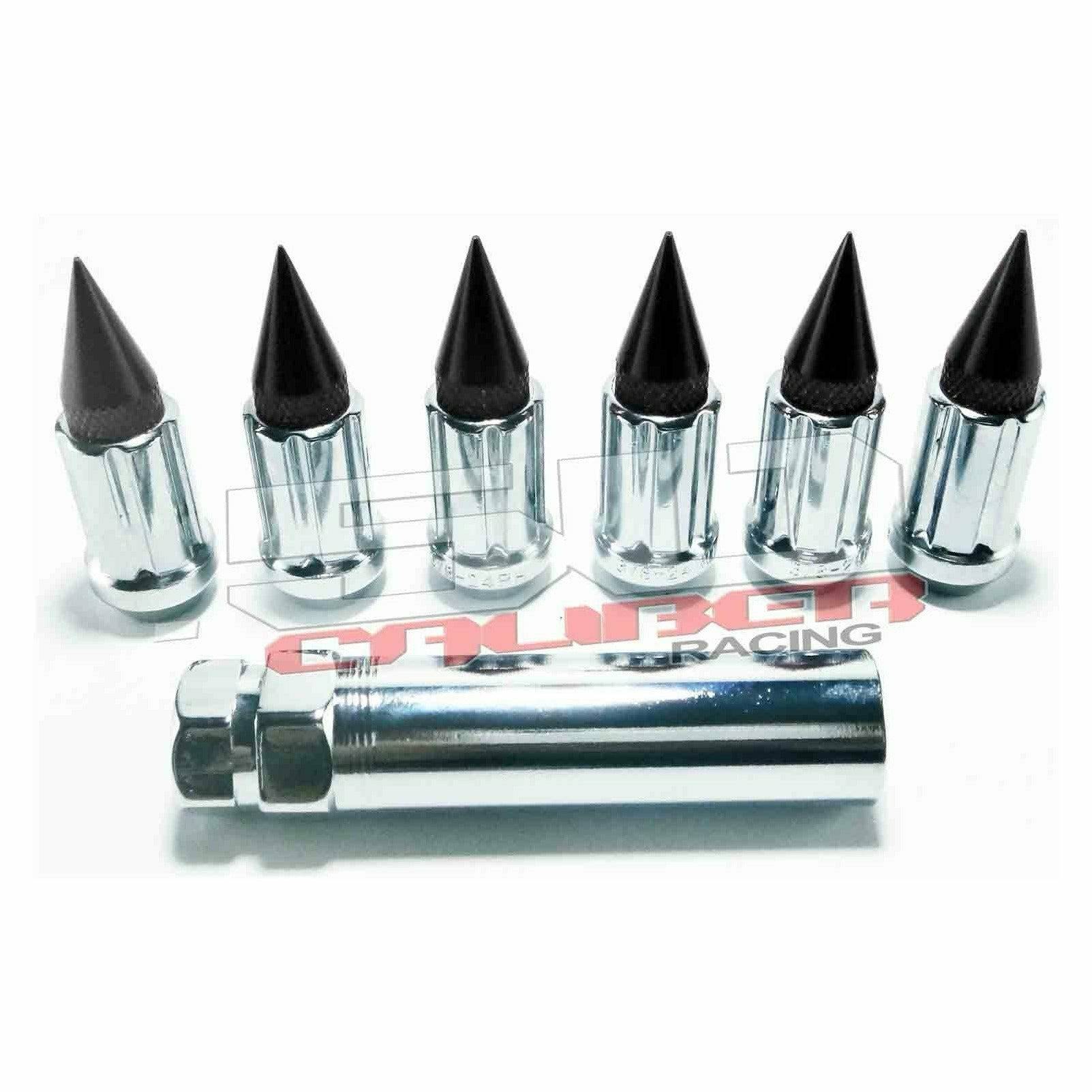 http://kombustionmotorsports.com/cdn/shop/products/50-caliber-racing-38-x-24-chrome-spiked-lug-nuts-anodized-16-pack-629528.jpg?v=1699067367