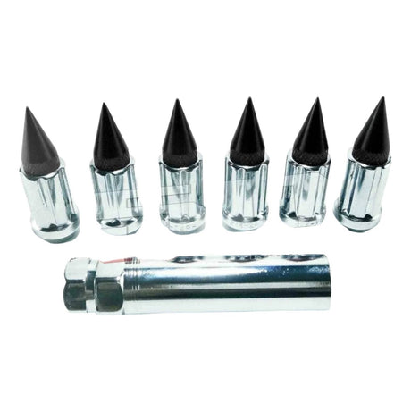 3/8 x 24 Spiked Lug Nuts (16 Pack) | 50 Caliber Racing